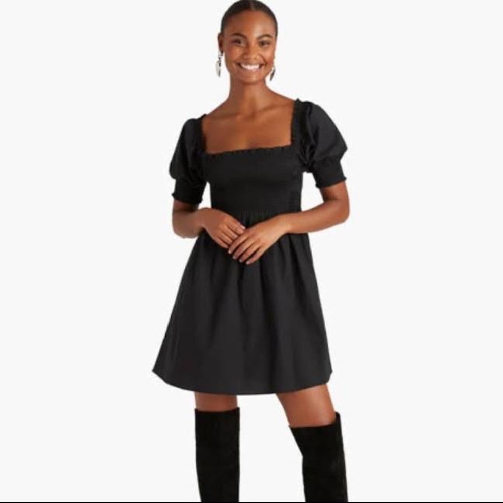 Hill House Home Athena Dress - Black Dot